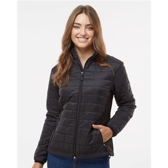 Burnside Women's Element Puffer Jacket - 5713 Black XL - Picture 1 of 9